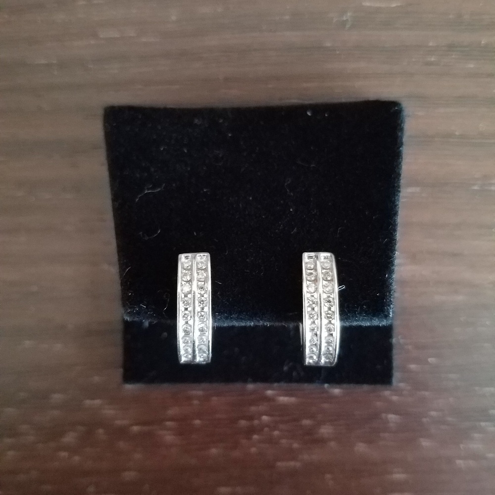 Diamond earrings